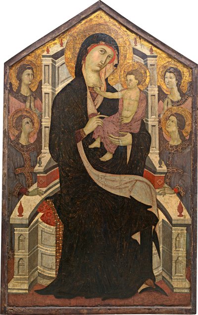 Maestà (Madonna e Bambino con quattro angeli) da Master of Citta di Castello